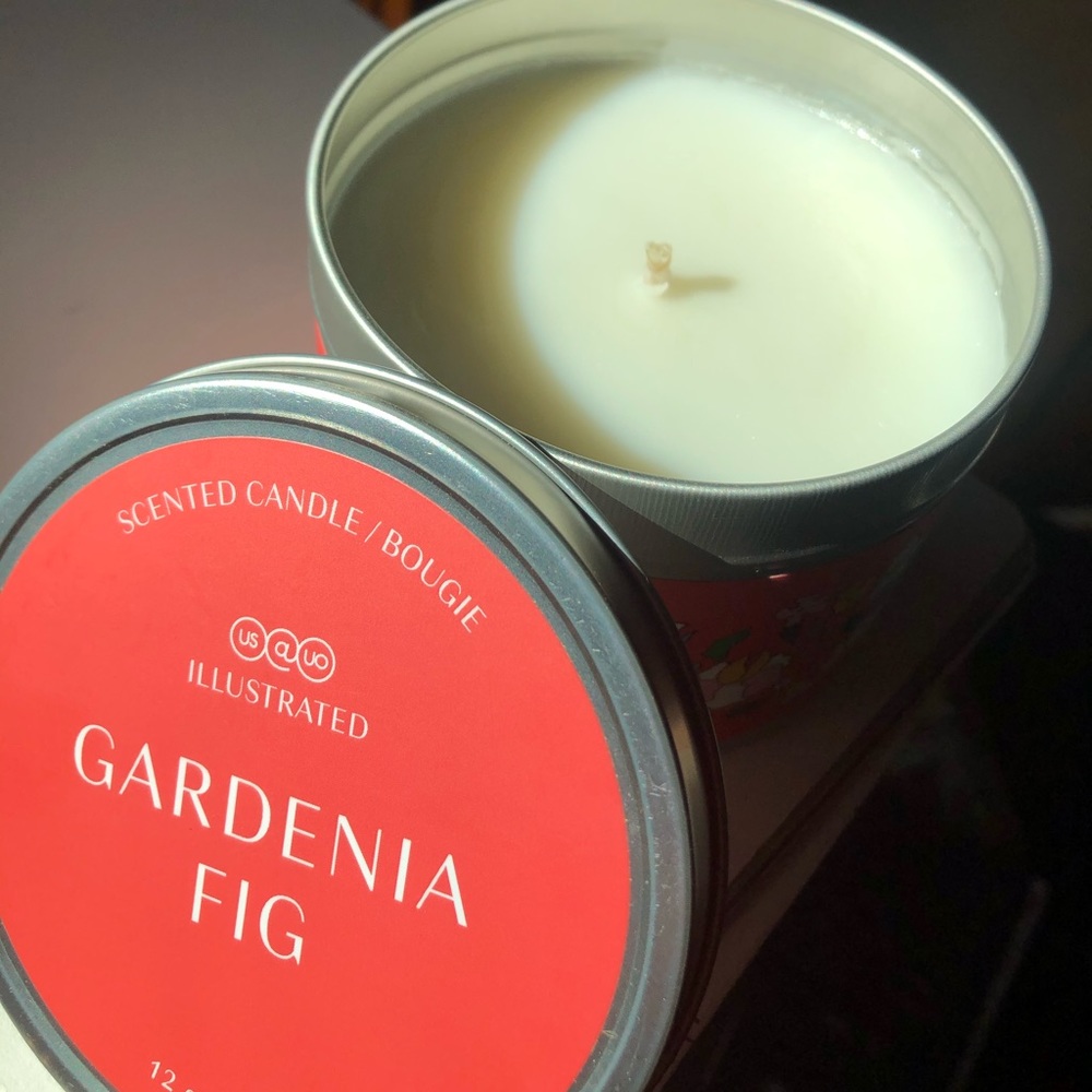Urban Outfitters Gardenia fig soy candle